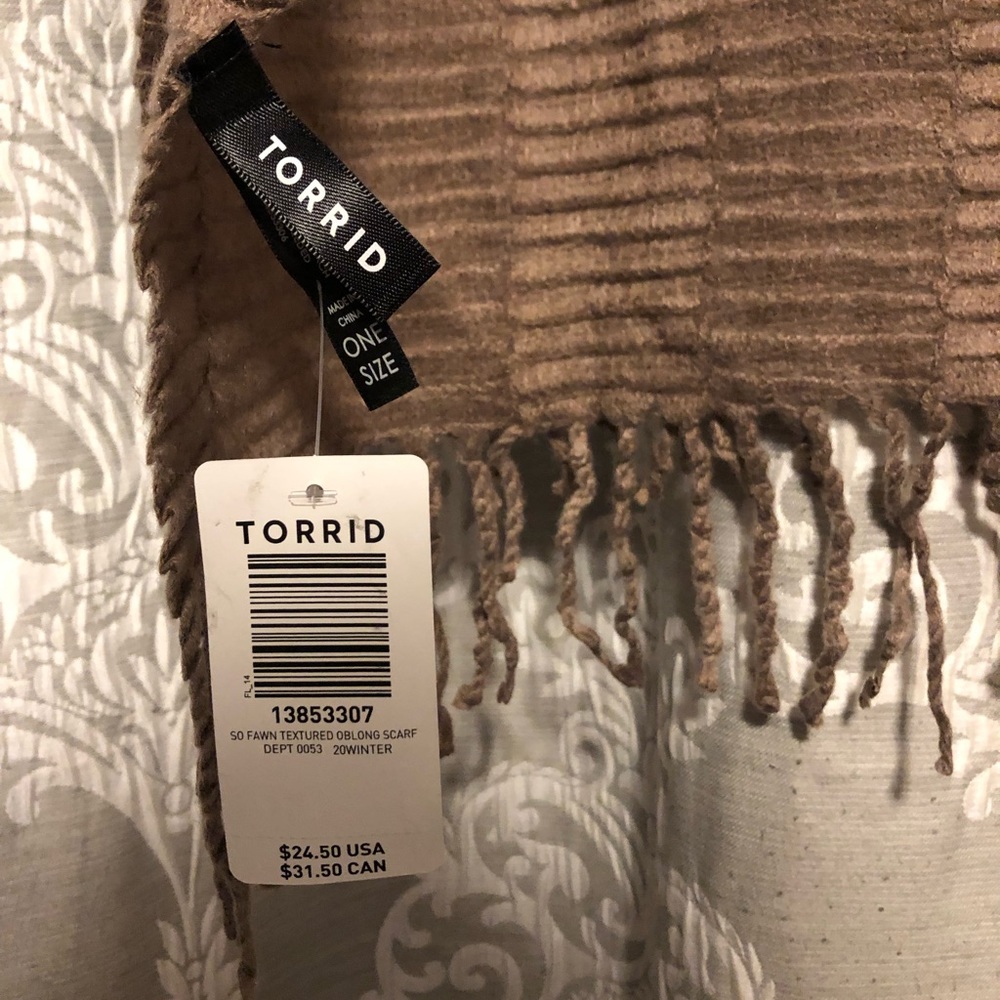 Torrid oblong scarf